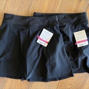 Athleta school day skort 2 pack